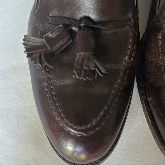 ALDEN Men’s Loafers Slip On Tassels 3H03 025 5 663 $400 Size 9.5 $400 GUC main image 13